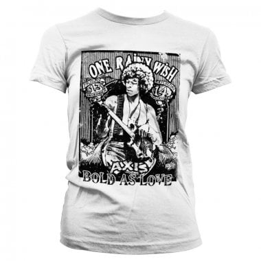 Jimi Hendrix - Bold As Love Tjej T-shirt 1