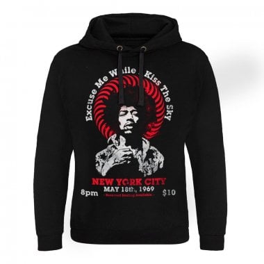 Jimi Hendrix - Live In New York Epic Hoodie 1