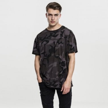 Kamouflage Oversized T-shirt dark camo fram