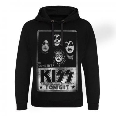 KISS In Concert Poster hoodie