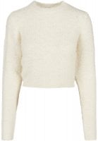 Ladies Cropped Feather Sweater 21