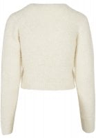 Ladies Cropped Feather Sweater 22