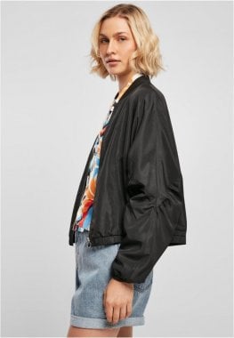Ladies Recycled Batwing Bomber Jacket 2