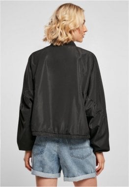 Ladies Recycled Batwing Bomber Jacket 3