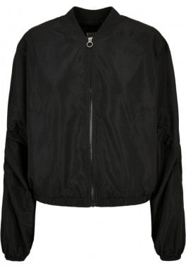 Ladies Recycled Batwing Bomber Jacket 5