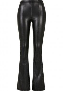 Ladies Synthetic Leather Flared Pants 4