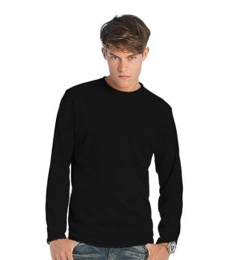 Långärmad t-shirt svart