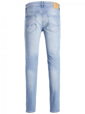 Ljusblå jeans skinny fit herr 2