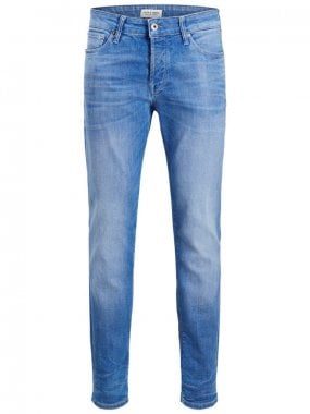 Ljusblå jeans slimfit 3