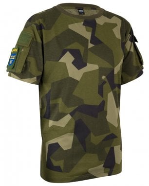 M90 T-shirt med fickor och patch