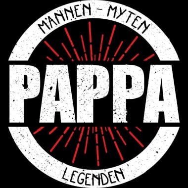 Mannen, myten, legenden, pappa t-shirt, fars dag