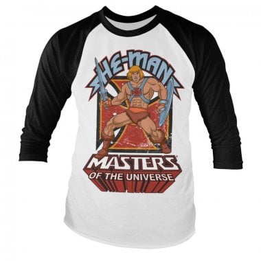 Masters Of The Universe - He-Man Baseball Long Sleeve Tee 1
