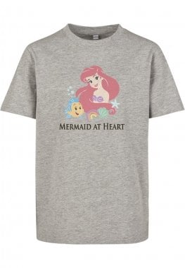 Mermaid at heart t-shirt barn rosa