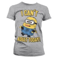 Minions - I Can't Adult Today Tjej T-shirt 5