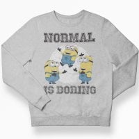 Minions - Normal Life Is Boring Barn Sweatshirt 1