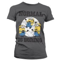 Minions - Normal Life Is Boring Tjej T-shirt 1
