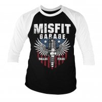Misfit Garage - American Piston 3/4 baseball tee