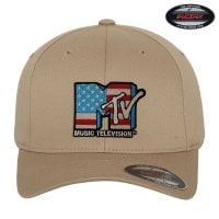 MTV American Flag Flexfit Cap 5