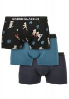 Organic X-Mas Boxer Shorts 3-Pack 4