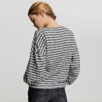 oversize stripe pullover dam 2