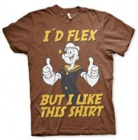 Popeye - I'd Flex But I Like This Shirt t-shirt 2