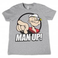 Popeye - Manup! grå t-shirt barn