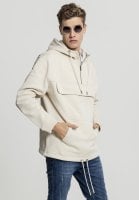 Pull over hoodie sand