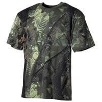 Real leaf camo T-shirt 1