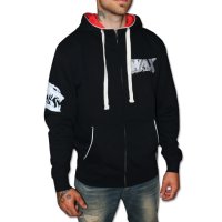 WAX riders svart zip hoodie 3