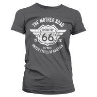 Route 66 - The Mother Road Girly Tee 1