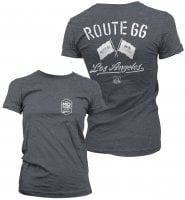 Route 66 Los Angeles Girly Tee 1