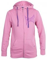 Screaner Tapout rosa hoodie dam fram