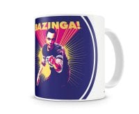 Sheldon Says BAZINGA! kaffemugg 1