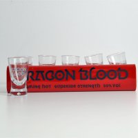 Dragon Blood Shotglasbricka