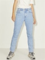 Slim Fit Jeans med Hög Midja och Stretch 0