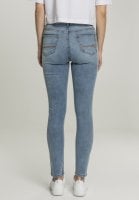 Slimfit jeans med hög midja dam 2