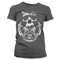SOA 1967 Skull tjej grå t-shirt