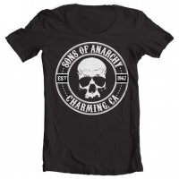 Sons Of Anarchy Seal Wide Neck Tee