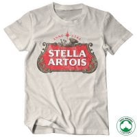 Stella Artois Washed Logo Organic T-Shirt 3