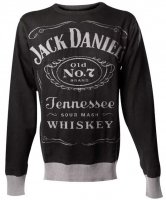 Jack Daniels stickad sweatshirt
