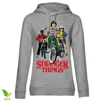 Stranger Things Bikes Girls Hoodie 1