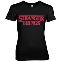 Stranger Things Logo Girly Tee 1