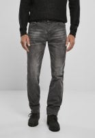 Svarta stentvättade jeans herr 0