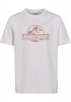 T-shirt Jurassic World barn vit