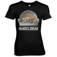 The Mandalorian Baby Yoda Crib Girly Tee 1