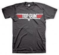 Top Gun Distressed Logo T-Shirt 2