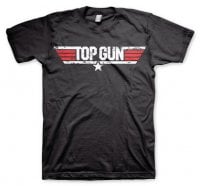 Top Gun Distressed Logo T-Shirt 3
