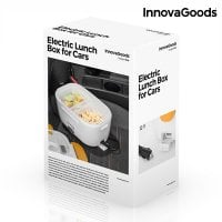 Elektrisk lunchbox till bilen 40W 12 V Vit Orange 5
