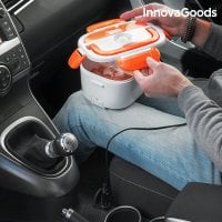 Elektrisk lunchbox till bilen 40W 12 V Vit Orange