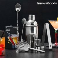 Cocktail Set med Receptbok (6 delar) 0